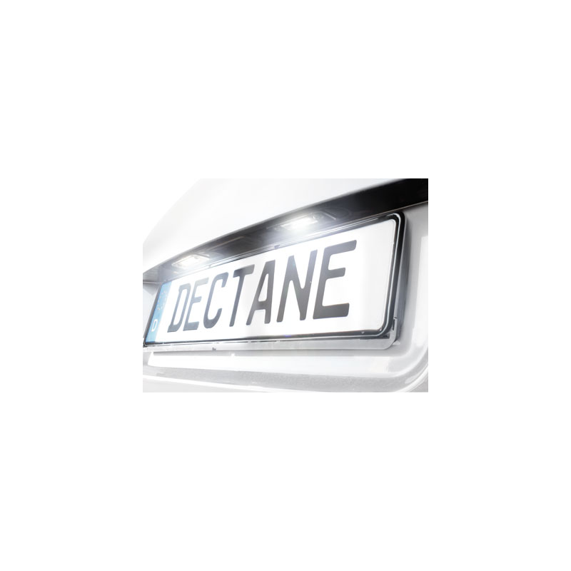 Bloc Led pour plaque d'immatriculation (x2) Skoda 1Z