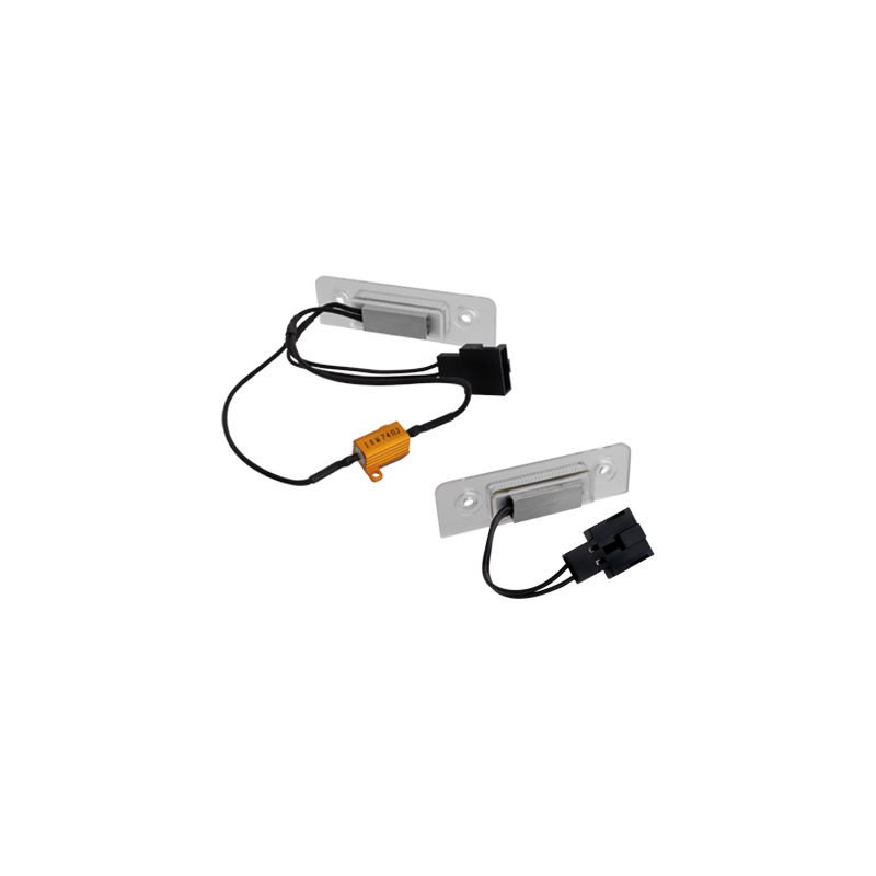 Bloc Led pour plaque d'immatriculation (x2) Skoda 1Z