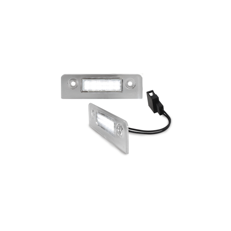 Bloc Led pour plaque d'immatriculation (x2) Skoda 1Z