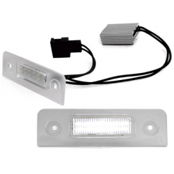 Bloc Led pour plaque d'immatriculation (x2) Skoda 1Z Facelift
