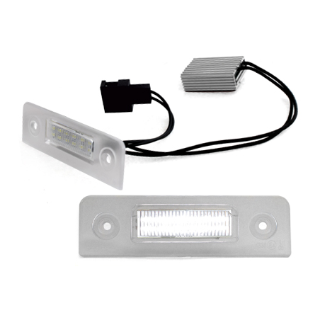 Bloc Led pour plaque d'immatriculation (x2) Skoda 1Z Facelift