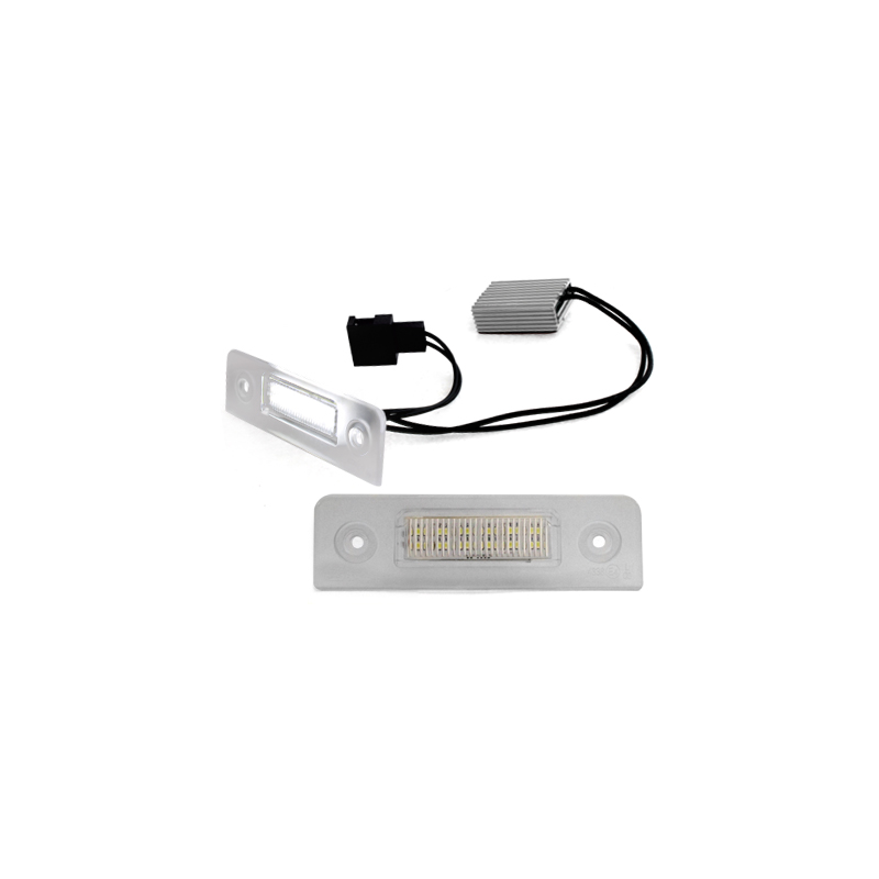 Bloc Led pour plaque d'immatriculation (x2) Skoda 1Z Facelift