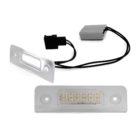 Bloc Led pour plaque d'immatriculation (x2) Skoda 1Z Facelift