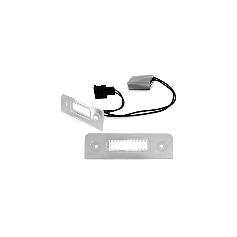 Bloc Led pour plaque d'immatriculation (x2) Skoda 1Z Facelift