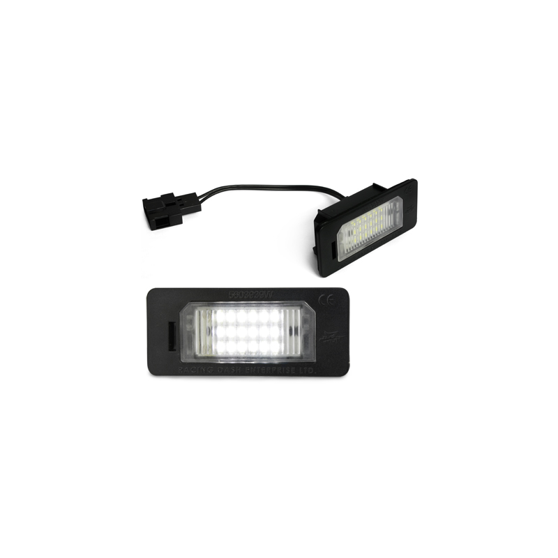 LED plaque d'immatriculation Audi Q5, VW Passat 3C