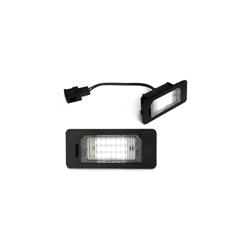 LED plaque d'immatriculation Audi Q5, VW Passat 3C