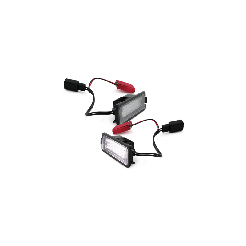 LED plaque d'immatriculation VW Golf V, VI, VII Polo Scirocco - Skoda