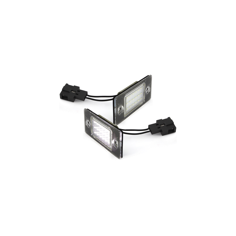 Led de plaque d'immatriculation (x2)