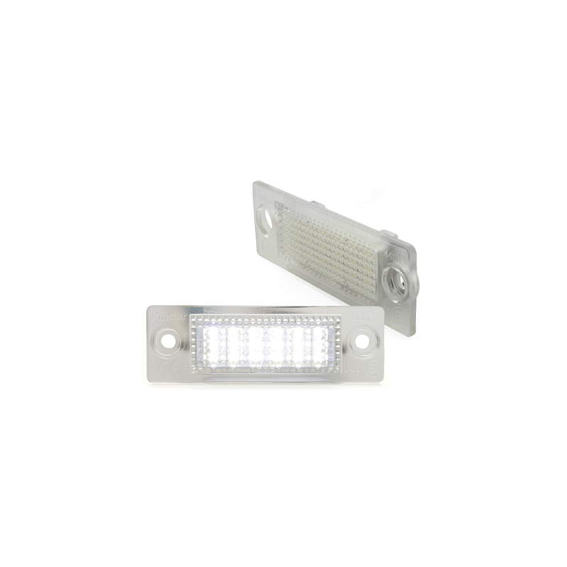 LED plaque d'immatriculation VW Caddy 04-10, Golf Plus 05+, Jetta 08+,