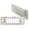LED plaque d'immatriculation VW Caddy 04-10, Golf Plus 05+, Jetta 08+, LED plaque d'immatriculation VW Caddy 04-10, Golf Plus 05+, Jetta 08+,