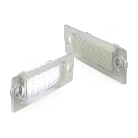 LED plaque d'immatriculation VW Caddy 04-10, Golf Plus 05+, Jetta 08+, LED plaque d'immatriculation VW Caddy 04-10, Golf Plus 05+, Jetta 08+,