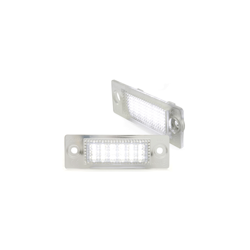 LED plaque d'immatriculation VW Caddy 04-10, Golf Plus 05+, Jetta 08+,