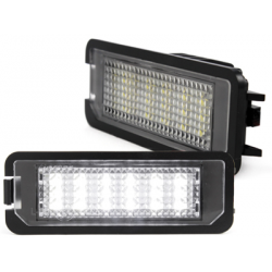 Bloc Led pour plaque d'immatriculation (x2) - LPLVA14