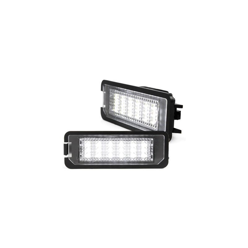 Bloc Led pour plaque d'immatriculation (x2) - LPLVA14