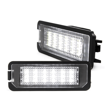 Bloc Led pour plaque d'immatriculation (x2) - LPLVA14