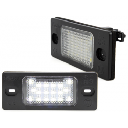 Bloc Led pour plaque d'immatriculation (x2) Porsche Cayenne, VW Touareg, Tiguan, Golf V Variant