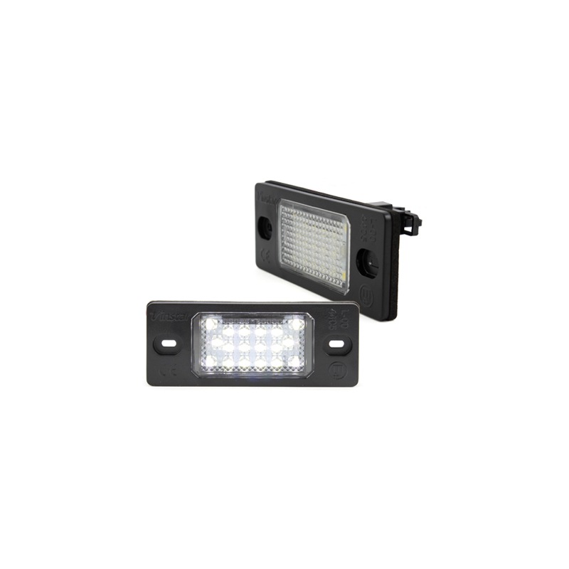 Bloc Led pour plaque d'immatriculation (x2) Porsche Cayenne, VW Touareg, Tiguan, Golf V Variant