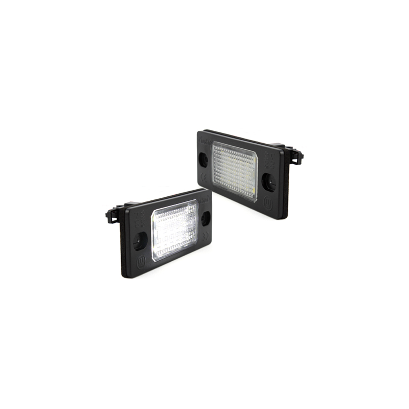 Bloc Led pour plaque d'immatriculation (x2) Porsche Cayenne, VW Touareg, Tiguan, Golf V Variant