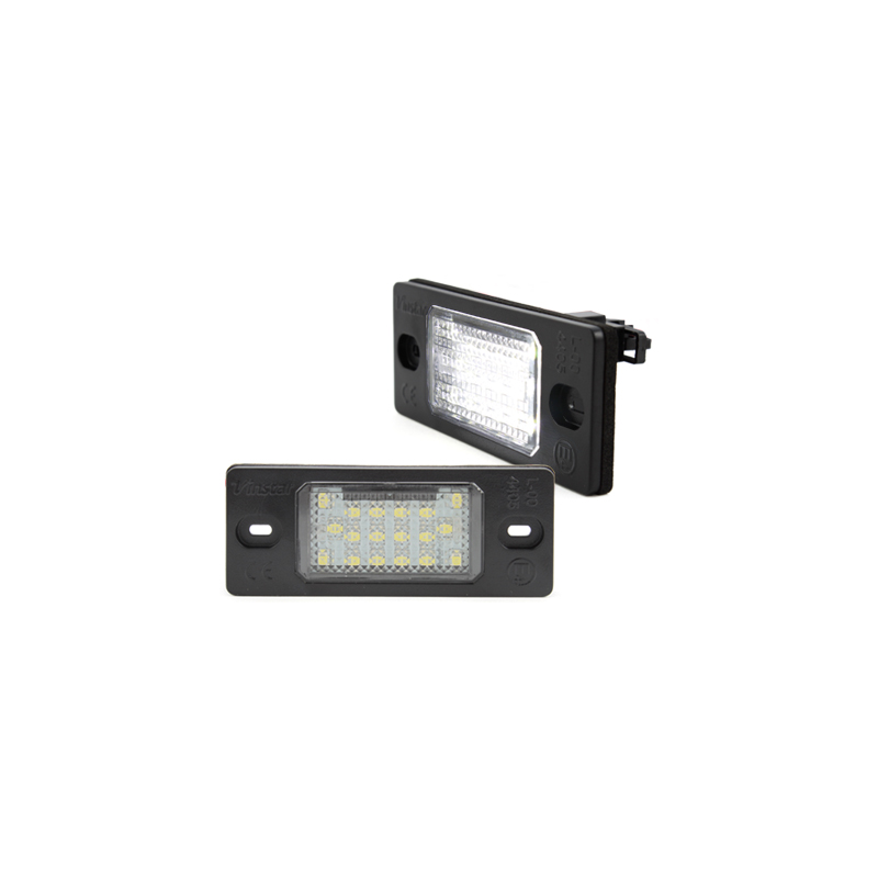 Bloc Led pour plaque d'immatriculation (x2) Porsche Cayenne, VW Touareg, Tiguan, Golf V Variant