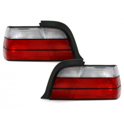 Feux arrière BMW E36 Coupé+Cabrio-Rouge/blanc