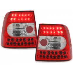 Feux arrière LED VW Passat 3B Lim. 97-01 - Rouge/Cristal