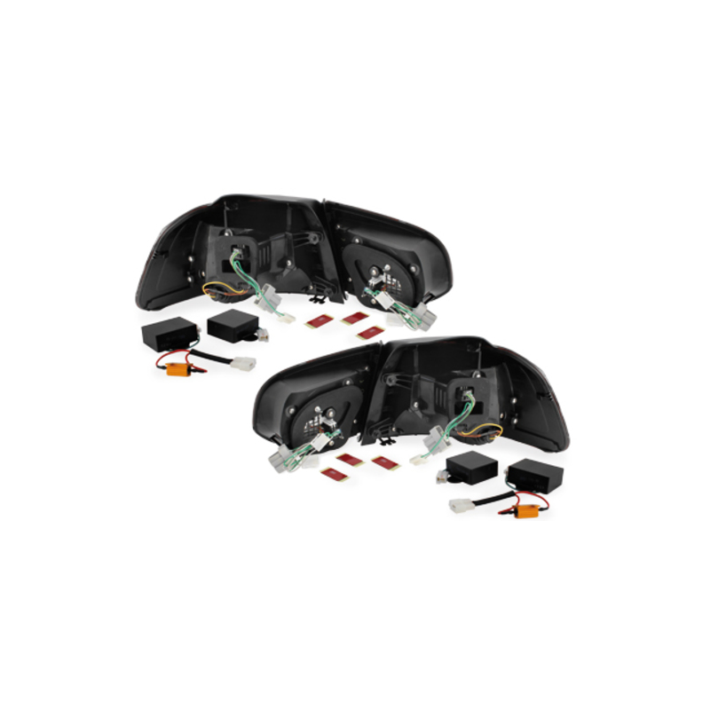 Feux arrière LED VW Golf 6 Rouge/Fumé R-Look