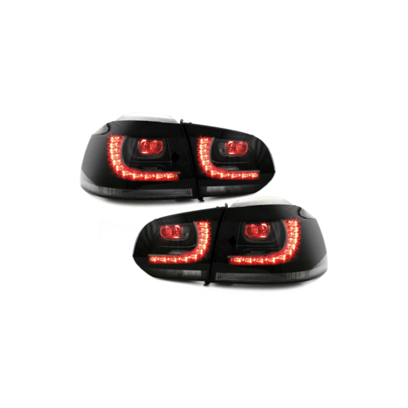  Feux led VW Golf 6 fumé R-Look -  RV39ADLS