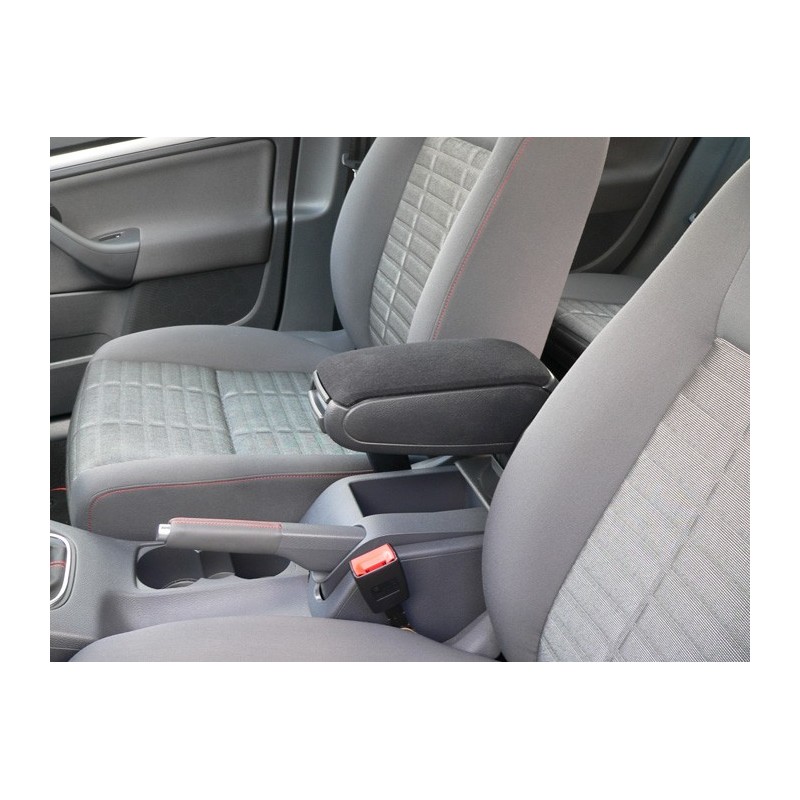 Accoudoir central en Tissu noir Golf V, VI et Scirocco