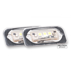 Feu de plaque à LED de AuCo pour MB Classe C (W203)