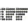 Emoticon LED + télécommande Pour lunette arriere Emoticon LED + télécommande Pour lunette arriere