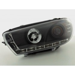 Phares noir avec feux diurne pour Scirocco