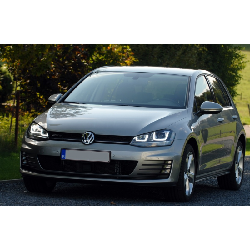 Phares Golf 7 VW Halogène avec feux diurnes R-Look Phares Golf 7 VW Halogène avec feux diurnes R-Look