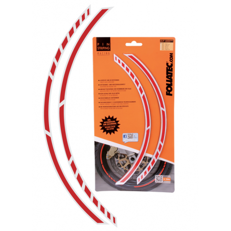 LISERET AUTOCOLLANT RACING ROUGE