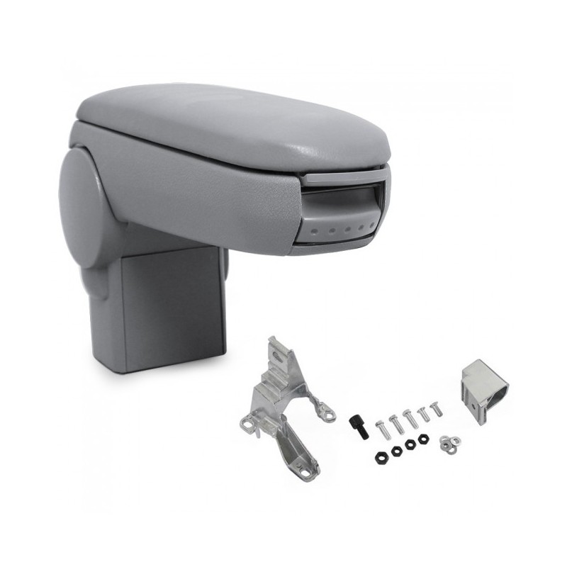 Accoudoir central en cuir gris - Vw - AUDI - SEAT - SKODA