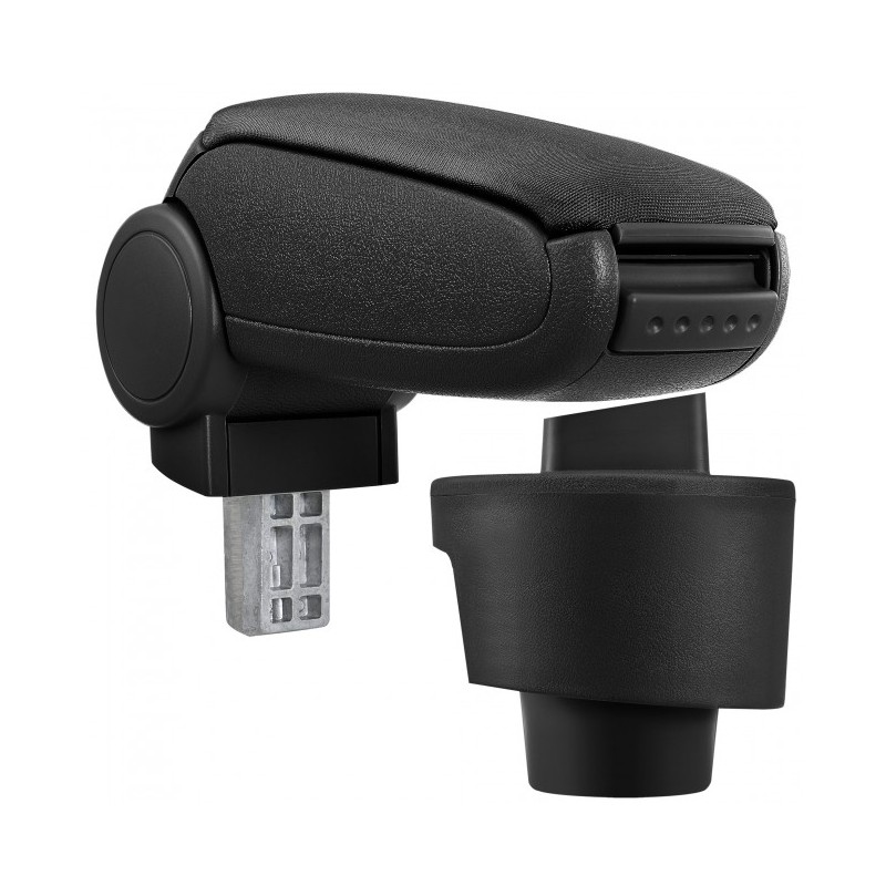 Accoudoir central en Tissu noir - Seat Ibiza 6J