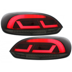 Feux arrière LED à clignotant dynamique Rouge Fumé  VW SCIROCCO