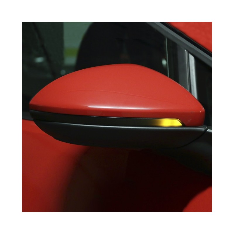 Kit clignotants rétroviseurs led dynamique noir pour Golf 7 et Touran 2