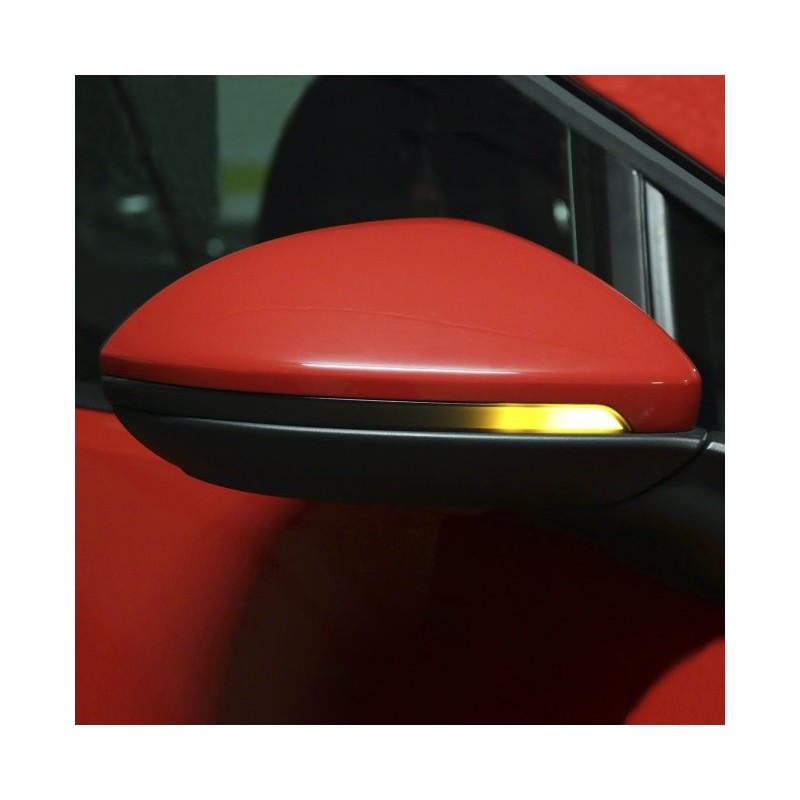 Kit clignotants rétroviseurs led dynamique noir pour Golf 7 et Touran 2