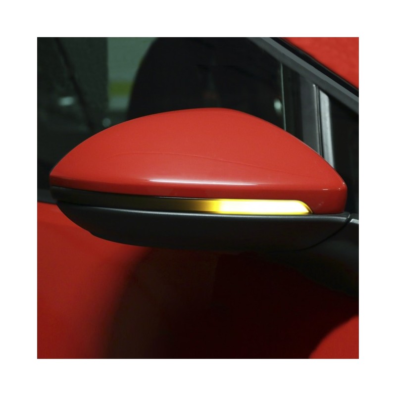 Kit clignotants rétroviseurs led dynamique noir pour Golf 7 et Touran 2