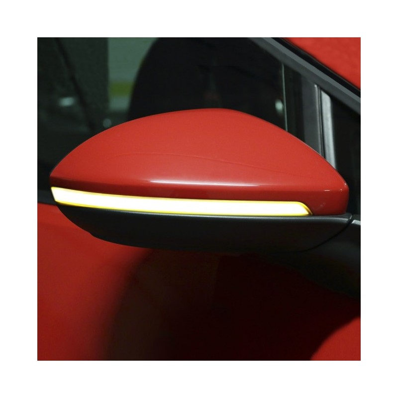 Kit clignotants rétroviseurs led dynamique noir pour Golf 7 et Touran 2