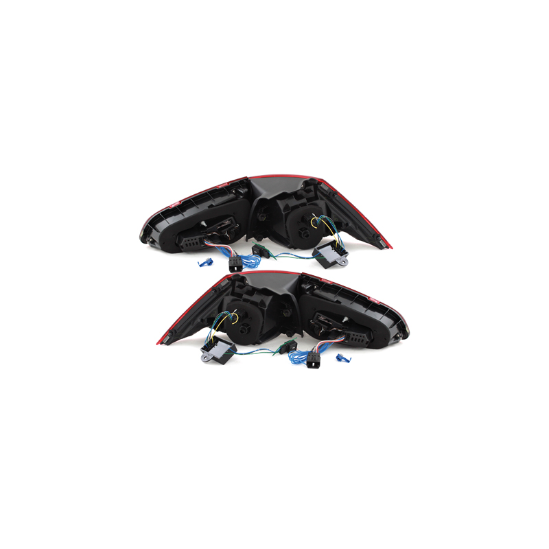 Feux arrière LED à Clignotant dynamique VW Golf 7 Rouge/Fumé - TLVWG7RCFW