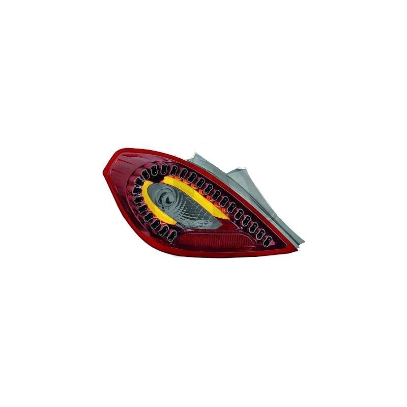 Feux arrière LED Opel Corsa D 06-10 3T-Rouge
