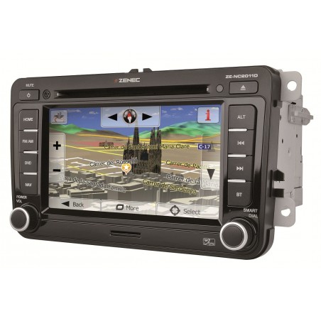 Gps Spécifique pour Vw/Seat/Skoda Zenec NC-2011D 