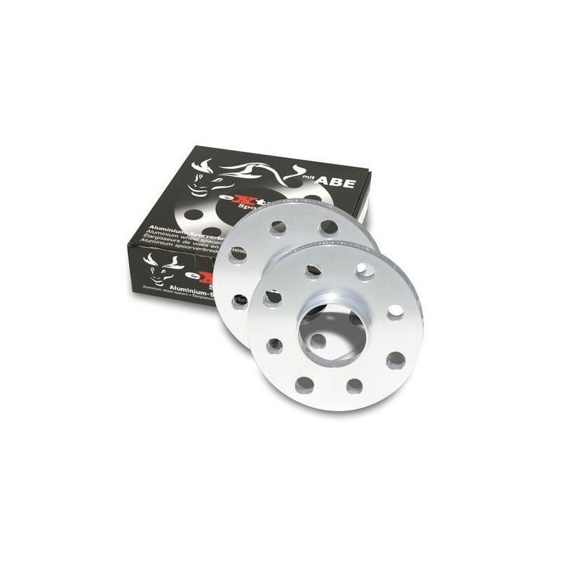Elargisseurs de voie de 20mm à 40mm double centrage et entraxe 5x100 et 5x112 Elargisseurs de voie de 20mm à 40mm double centrage et entraxe 5x100 et 5x112