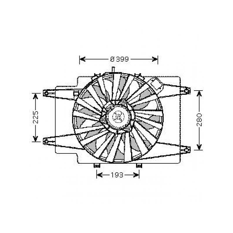 moto-ventilateur compl.           ALFA 147