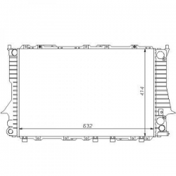 Radiateur        AUDI 100,A6,