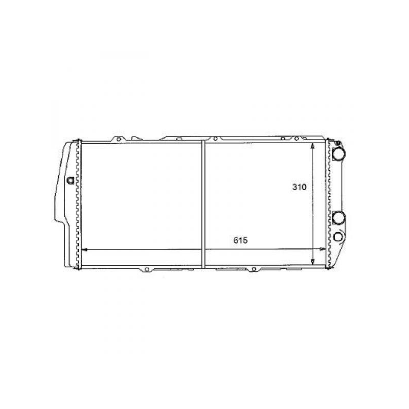Radiateur           AUDI 100,