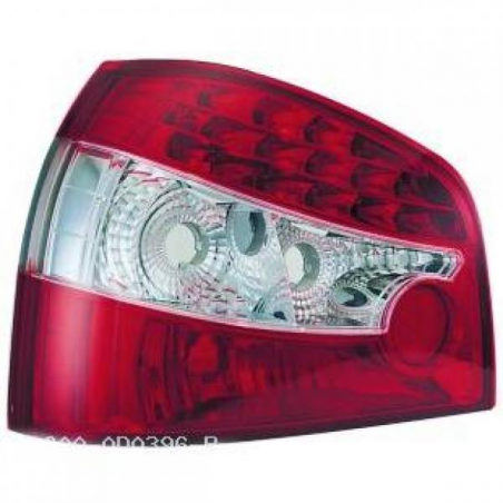 Feux arrière design LED rouge/blanc Audi A3