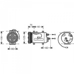Compresseur        AUDI A4,