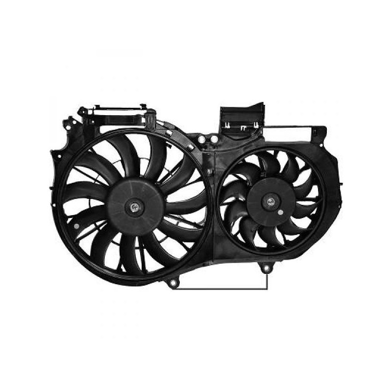 MOTOVENTILATEUR DOUBLE          AUDI A4,
